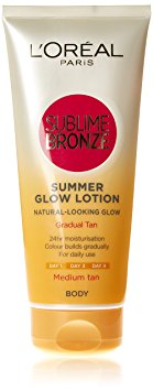 L'Oréal Sublime Self-Tan Body Lotion Medium, 200ml