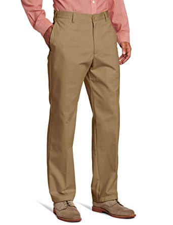 IZOD Men's American Chino Flat-Front Pant