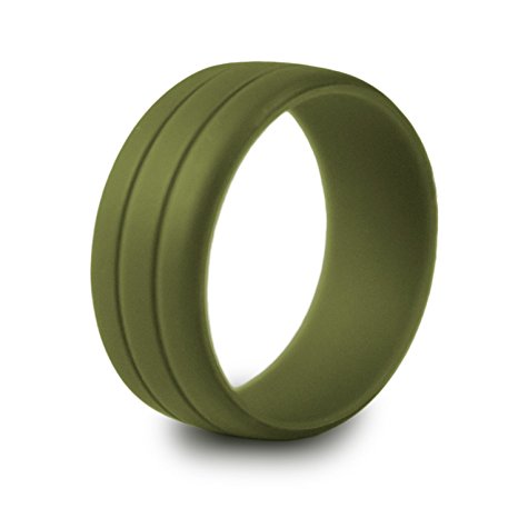 Enso Mens Ultralite Silicone Wedding Band