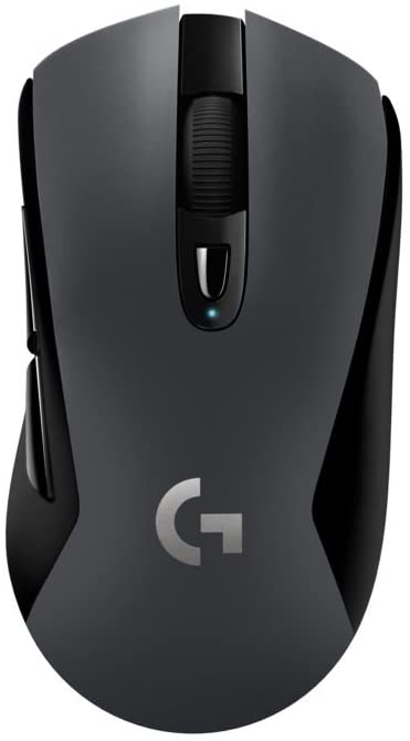 Logitech G603 Lightspeed Wireless Gaming Mouse, Hero Sensor, 12000 DPI, Lightweight, 6 Programmable Buttons, 500h Battery Life, On-Board Memory, PC/Mac - Black