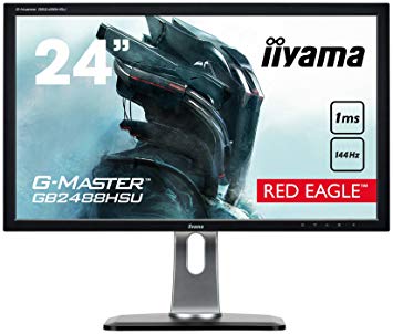 iiyama GB2488HSU-B3 24" G-Master Height Adjustable HD LED Gaming Monitor with FreeSync and USB - Black