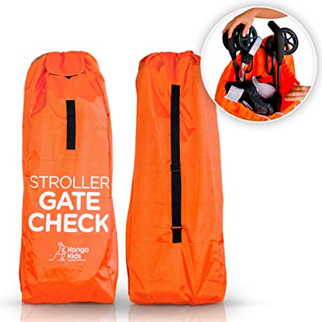 Stroller Travel Bag -Make Travel Easier & Save Money. Baby Gate Check Bags for Air Travel - Protect Your Child's Umbrella Strollers from Germs & Damage. Durable, Waterproof and Easy to Carry.