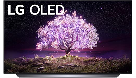 LG OLED C1 Series 55” Alexa Built-in 4k Smart TV (3840 x 2160), 120Hz Refresh Rate, AI-Powered 4K, Dolby Cinema, WiSA Ready, Gaming Mode (OLED55C1PUB, 2021)