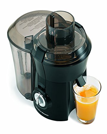 Hamilton-Beach 67601A Big Mouth Juice Extractor, Black