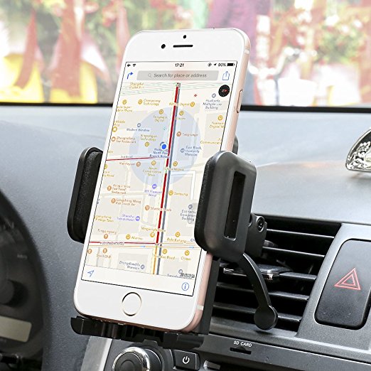 Car mount,Sgrice Air Vent Car Phone Mount Holder Cradle for iPhone 7 Plus/ 6s Plus/6s, Samsung Galaxy S7/S6 Edge and Other Cell Phone Smartphone