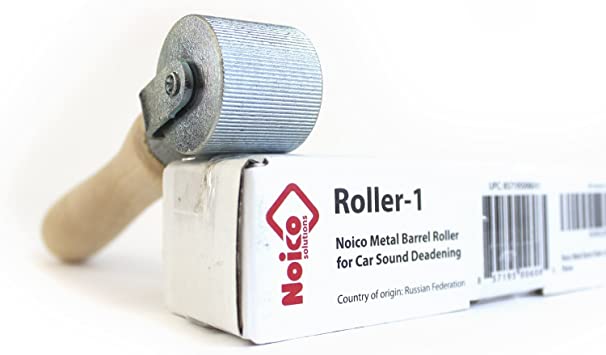 Noico Metal Barrel Roller Installation Tool for Automotive Sound Deadening Insulation Materials for Cars & Truck (Audio Dampening & Deadener Installation)