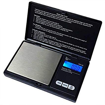 Digital Scale,Digital Pocket Scale, 200g /0.01g Pocket Scale, Electronic Smart Scale, LCD Backlit Display,Slim Design,High Accuracy Jewelry/Food/Medicine Scale