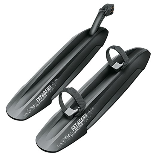 SKS-Germany 11363 Fatboard Bicycle Fender Set for Fat Bikes, 5.5"