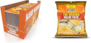 HotHands Hand Warmers - Long Lasting Safe Natural Odorless Air Activated Warmers - Up to 10 Hours of Heat - 40 Pair