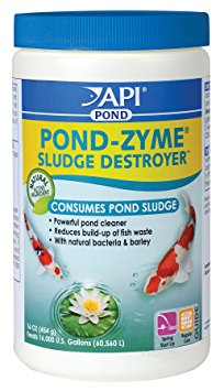 API Pondcare Pond-Zyme Enzymatic Pond Cleaner Barley, 1-Pound