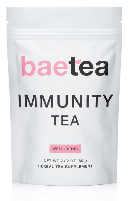 Baetea Immunity Tea: Natural Immune Support, 26 Servings, with Potent Traditional Organic Herbs, Ultimate Way to Keep Your Immune System Strong