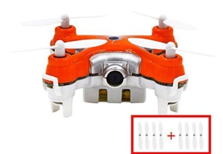 Bangcool Cheerson CX-10C Mini Drone Quadcopter with Camera 3 speed mode LED Light 2.4G 4CH 6 Axis