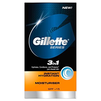 Gillette Series Instant Hydration Moisturiser with SPF15  50 ml