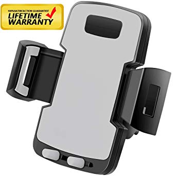 【2020 Newest Version !】 Car Phone Mount Phone Holder for Car Universal Smartphone Compatible with iPhone Xs XS Max XR X 8 8  7 7  SE 6s 6  6 5s 4 Samsung Galaxy S10 S9 S8 S7 S6 S5 S4 Huawei and More