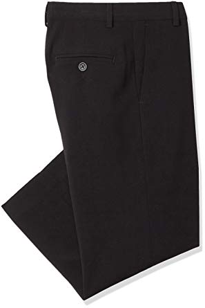 Calvin Klein Boys' Bi-Stretch Flat Front Dress Pant