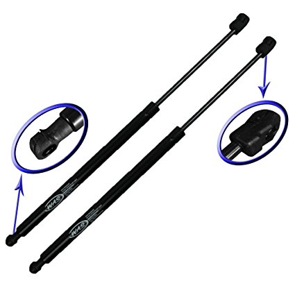 Two Rear Hatch Liftgate Gas Charged Lift Supports For 2004-2009 Toyota Prius Hatchback With Rear Wiper on Hatch. Left and Right Side. WGS-181-2