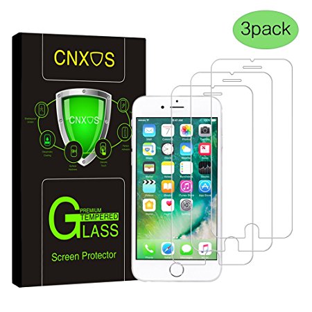 iPhone 6S / 6 Screen Protector Glass, CNXUS Tempered Glass Screen Protector for Apple iPhone 6S, Anti Fingerprint, Bubble Free, 3D Touch Compatible, Oil Stain Scratch Coating, Ultra Clear Film