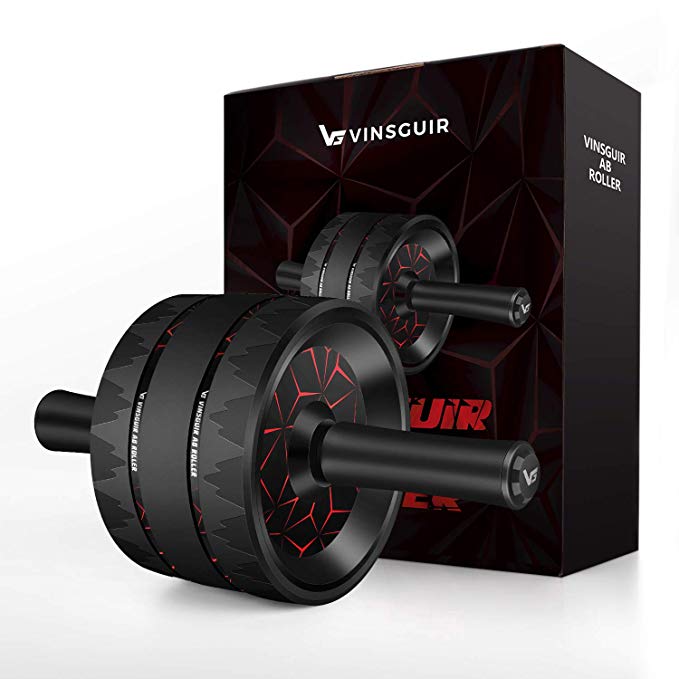 Vinsguir Ab Roller for Abs Workout, Ab Roller Wheel Exercise Equipment for Core Workout, Ab Wheel Roller for Home Gym, Ab Workout Equipment for Abdominal Exercise