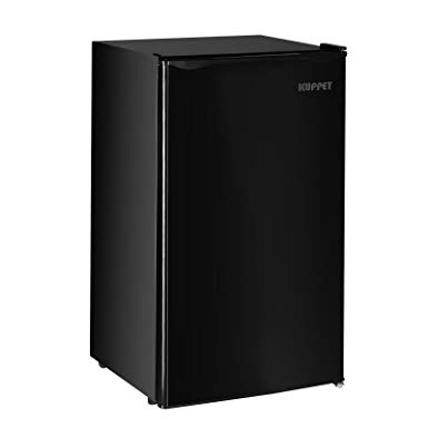 Kuppet-Mini Refrigerator, 4.6 Cu Ft Fridge, Compact Refrigerator-for Dorm, Garage, Camper, Basement or Office (Black, 4.6 Cu.Ft.)