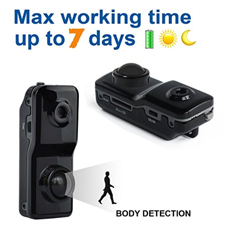 Conbrov DV89 Mini Nanny Cam Motion Activated Detection Recorder Tiny Spy Wireless Hidden Security Camera for Personal Surveillance