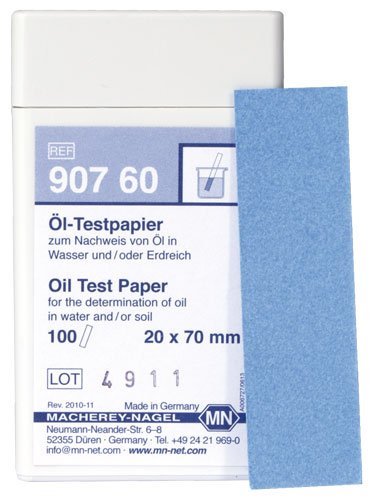 Macherey-Nagel, 90760, Oil Test Paper, Box of 100 Strips