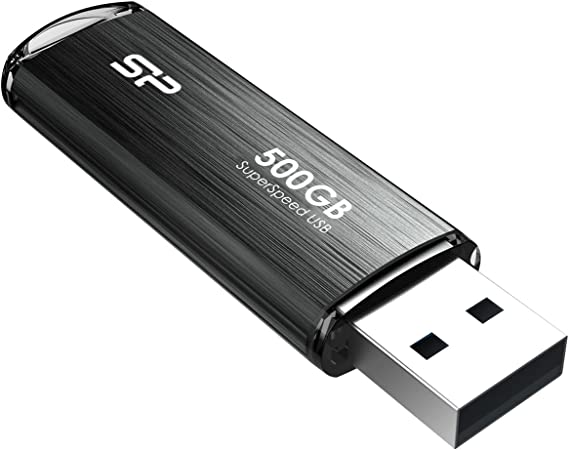 Silicon Power 500GB USB 3.2 Gen 2 Portable External SSD Up to 600MB/s Compatible with PS5 Xbox X Series