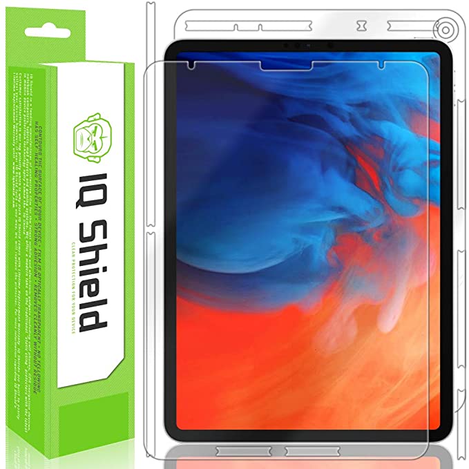 IQ Shield Full Body Skin Compatible with Apple iPad Pro 11 (2018)   LiQuidSkin Clear (Full Coverage) Screen Protector HD and Anti-Bubble Film