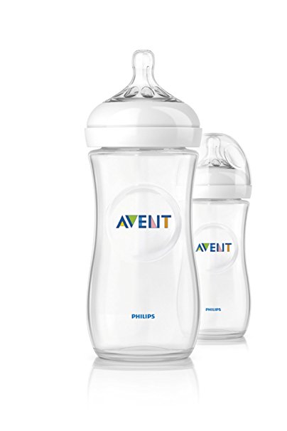 Philips Avent Natural Baby Bottles, 11 Ounce, (2 Pack)