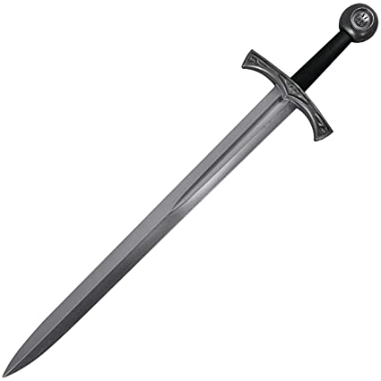 28 " Foam Padded Medieval Crusader Arming Sword LARP