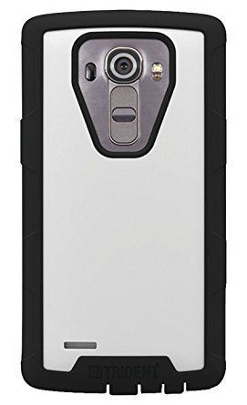 TRIDENT Cell Phone Case for LG G4 - Retail Packaging - White