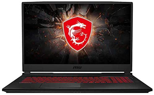 MSI GL75 Leopard 17.3" FHD 144Hz Gaming Laptop, Intel 10th Gen Hexa-Core i7-10750H Processor, Nvidia Geforce GTX 1660Ti, 16GB RAM, 256GB SSD, 1TB HDD, Windows 10, Black