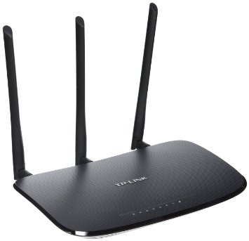 TP-LINK TL-WR941ND Wireless N450 Home Router, Up to 450Mbps, 3 Detachable Antennas, IP QoS, WPS Button