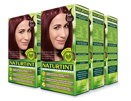 Naturtint Permanent Hair Color - 5M Light Mahogany Chestnut, 5.28 fl oz (6-pack)