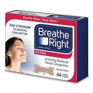 Breathe Right Extra Tan Nasal Strips - Multii pack of 88 Counts Total
