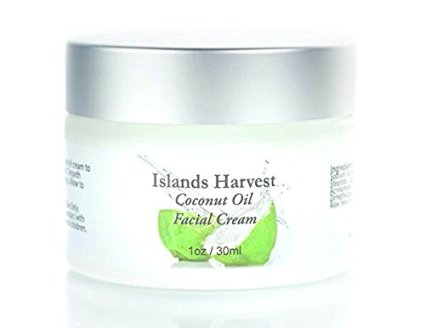 Natural Skincare Lotion- Face Cream Moisturizer made from Coconut Oil, Aloe Vera Gel and Sweet Almond Oil