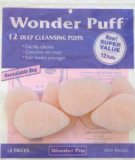 Wonder Puff Deep Cleansing Puffs 06300 12 Count - Super Value