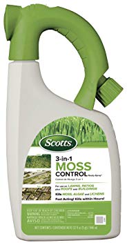 Scotts 3-in-1 Moss Control Ready-Spray, 32-Ounce