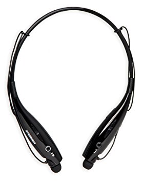 Curtis Sylvania SBT129-Black Sports Bluetooth Headphones