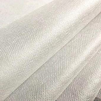 Nonwoven Polypropylene Fabric - 99% Polypropylene Fabric,No Mildew, No Smell,Thickened Breathable Skin-Friendly and Soft Fabric for mask(5 Meters)
