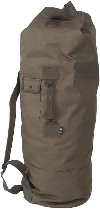 US duffle bag with double strap, polyester