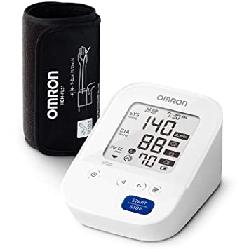 Omron Most Advance Digital Blood Pressure Monitor with 360° Accuracy Intelli Wrap Cuff for All Arm Sizes, Resulting Accurate Measurements (White)