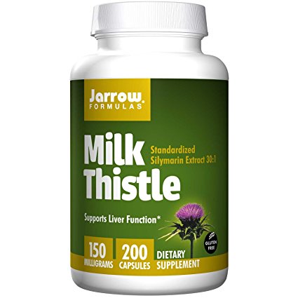 Jarrow Formulas Milk Thistle 200 Veggie Capsules