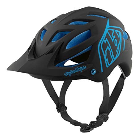 Troy Lee Designs All Mountain Mountain Bike A1 Classic with MIPS (X-Large/XX-Large, Black/Blue)