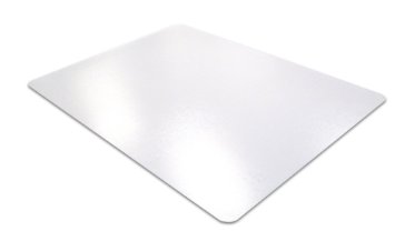 Floortex Phthalate-Free PVC Chairmat for Hard Floors, 48" x 60", Rectangular, Clear (PF1215225EV)