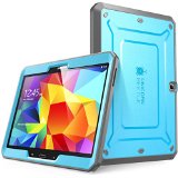 Samsung Galaxy Tab 4 101 Case SUPCASE Heavy Duty Case for Galaxy Tab 4 101 Tablet Unicorn Beetle PRO Series Full-body Rugged Hybrid Protective Cover with Built-in Screen Protector BlueBlack Dual Layer Design  Impact Resistant Bumper
