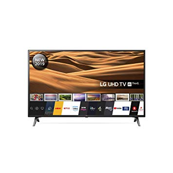 LG 49UM7100PLB 49 Inch UHD 4K HDR Smart LED TV with Freeview Play - Ceramic Black (2019 Model)