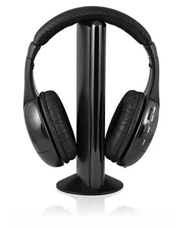 Ematic EH156 Wireless Headphones and Transmitter
