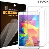 Mr Shield Samsung Galaxy Tab 4 80 8inch Anti-glare Screen Protector 3-PACK with Lifetime Replacement Warranty