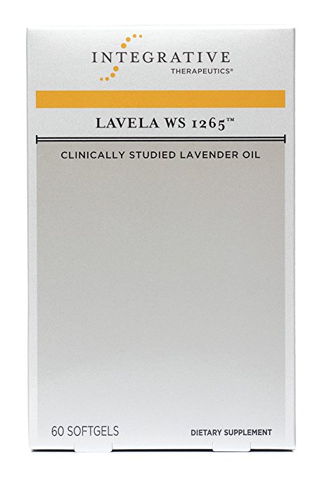 Integrative Therapeutics - Lavela WS 1265 - Clinically Studied Lavender Oil to Reduce Anxiety - 60 Softgels (FFP)