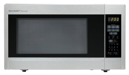 Sharp Countertop Microwave Oven ZR551ZS 18 cu ft 1100W Stainless Steel with Sensor Cooking